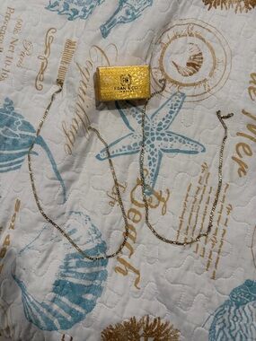 Gold-Tone Men’s Chain Necklace